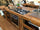 Kitchen Island style WORKBENCH / INDUSTRIAL ALL in solid wood predisposition for appliances 270x130xh90 cm