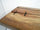 Tavolo basso tavolino da caffè salotto stile INDUSTRIAL con tavola legno massiccio 6 cm gambe in ferro acroce 98x38xh45 cm