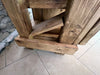 Carpenter's bench for home and commercial furniture in INDUSTRIAL style solid wood 4 drawers and 2 vices 158x68xh85cm