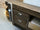 Banco da Falegname per arredo Bagno in stile INDUSTRIAL in legno massello predisposizione Lavabo misure 180x60xh80cm