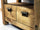Carpenter's bench for bathroom furniture solid wood walnut finish optional mirror and sink 95x50h80cm CUSTOM MADE