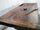 Originale Banco da Falegname per arredo montato su ruote carro vintage 200x80xh100 cm SU MISURA E SU ORDINAZIONE