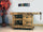 Banco Falegname RUSTICO per arredo stile INDUSTRIAL legno massello 2 cassetti e morsa 160/185x70xh80cm
