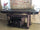 Carpenter's bench for corner BAR furniture RUSTIC style | INDUSTRIAL solid wood with cube drawer and iron vice 190x70xh90cm