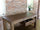 Consolle Isola cucina per arredo in stile RUSTICO in legno massello 1 cassetto 150x70xh80 cm