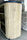 Mobile Consolle OVALE in stile INDUSTRIAL in legno massello TOP e piedi in metallo 105x55xh108cm PERSONALIZZABILE