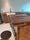 Cucina + isola MUNSTER stile INDUSTRIAL 300x65xh90cm + 240x120xH100cm in legno massello e SU MISURA