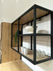 Cucina modello Rialto mobile con colonna 210x64xh90cm  + Isola personalizzata con lato snack a ribalta 150X90XH100cm scolapiatti e pensili in metallo TUTTO SU MISURA