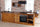 Linear kitchen VENEZIA LIDO INDUSTRIAL / RUSTIC style in solid wood predisposition for appliances dish drainer included and hood on request dimensions 320x65xh90cm