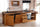 Linear kitchen VENEZIA LIDO INDUSTRIAL / RUSTIC style in solid wood predisposition for appliances dish drainer included and hood on request dimensions 320x65xh90cm