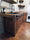 Corner kitchen VALENTINA INDUSTRIAL style solid wood DISH DRAINER HOOD SHELVES INCLUDED OPTIONAL TABLE dimensions 255-140x65xh90cm