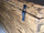 Baule Cassapanca arredo disimpegno ingresso veranda stile COUNTRY legno massello di frassino anticato 100x40xh50 cm