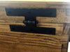 Baule Cassapanca arredo disimpegno ingresso veranda stile COUNTRY legno massello di frassino anticato 100x40xh50 cm
