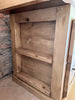 Cucina mini stile COUNTRY / INDUSTRIAL in legno massello con lavello miscelatore e piano cottura inclusi 160x70xh90 cm