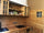 INDUSTRIAL style linear kitchen + wall units, column shelves, predisposition for household appliances. OPTIONAL WOODEN WALL, CUSTOMIZABLE TO MEASURE