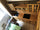 INDUSTRIAL style linear kitchen + wall units, column shelves, predisposition for household appliances. OPTIONAL WOODEN WALL, CUSTOMIZABLE TO MEASURE