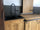 Linear kitchen BOLOGNA COUNTRY / INDUSTRIAL style solid ash without appliances + multifunction dark + radiator cover measures 270x63xh90 cm