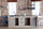 INDUSTRIAL SHABBY kitchen + dish drainer shelf predisposition for household appliances 240x60xh88 cm ALL IN SOLID WOOD