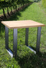 Cucina lineare 200x65xh87 cm stile INDUSTRIAL / COUNTRY TUTTA in legno massello COMPLETA DI ELETTRODOMESTICI + SPECCHIO 80xh200 cm