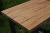 Cucina lineare 200x65xh87 cm stile INDUSTRIAL / COUNTRY TUTTA in legno massello COMPLETA DI ELETTRODOMESTICI + SPECCHIO 80xh200 cm