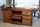 Kitchen island with INDUSTRIAL style BAR counter in solid wood, provision for appliances, optional stool 200x100xh100 cm