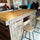 Kitchen + island MUNSTER INDUSTRIAL style 300x65xh90cm + 240x120xH100cm in solid wood and CUSTOM