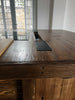 Kitchen + island MUNSTER INDUSTRIAL style 300x65xh90cm + 240x120xH100cm in solid wood and CUSTOM