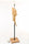 Pianta Lampada da terra in legno di DESIGN Sestieri Venezia luce Edison vintage base 40x40 cm h190 cm NOSTRA PRODUZIONE