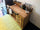 Mini cucina accessoriata modello MARVIN stile INDUSTRIAL in legno massello + alzatina + mensola misure 180x60xh90cm