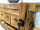 Carpenter's bench for bathroom furniture solid wood walnut finish optional sink and tap 130x55h80cm CUSTOM MADE