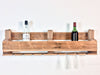 Kitchen wall unit rack for glasses and bottles BAR type length 80/100/120 cm MADE TO MEASURE