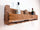 Pensile cucina rastrelliera portabicchieri e bottiglie tipo BAR lunghezza 80/100/120 cm SU MISURA