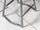 Sgabello alto H. 60/70 cm stile INDUSTRIAL colore NOCE/FLATTING PERSONALIZZABILE E SU MISURA
