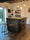 Sgabello alto H. 60/70 cm stile INDUSTRIAL colore NOCE/NERO PERSONALIZZABILE E SU MISURA