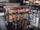 Sgabello alto H. 65/75 cm Design squadrato in stile INDUSTRIAL legno massello / telaio in metallo tubolare PERSONALIZZABILE