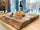 ELM wood food grade cutting board 40x45x5cm hollow handles CUSTOMIZABLE WITH NAME AND BRAND