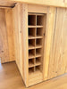 Isola cucina personalizzabile modello VENEZIA dimensioni 230x220xh95cm interamente in legno massello