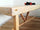 RUSTIC style kitchen and living room table white SHABBY solid rustic fir wood 210x80h80 cm