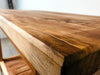 Tavolo rialzato isola cucina Consolle stile COUNTRY legno massello con ripiano a giorno misure 150x90xh100 cm