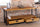 Mobile bagno stile INDUSTRIAL legno massello e ferro con 1/2 lavabi e 1/2 rubinetti opzionali 180x50xh70 cm