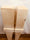 Set di 4 Gambe tavolo a spillo rettangolari in legno massello di abete 14x11xh90 cm personalizzabili e su misura
