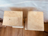 Set di 4 Gambe tavolo a spillo rettangolari in legno massello di abete 14x11xh90 cm personalizzabili e su misura