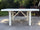 RUSTIC style kitchen and living room table white SHABBY solid rustic fir wood 210x80h80 cm