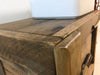 Mobile bagno in stile BANCO FALEGNAME / INDUSTRIAL legno massello con cassetti e morsa e predisposizione lavabo misure 110x60xh80 cm