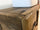 Bathroom cabinet in WORKBENCH / INDUSTRIAL style solid wood with drawers and vice and sink predisposition dimensions 110x60xh80 cm