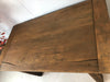 Fixed table kitchen dining room tavern style RUSTIC VISSUTO INVECCHIATO in solid recycled wood 160x85xh78 cm