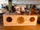 Counter for Pizzeria in MINIMAL / SHABBY style solid wood 220x60xh90 cm CREATION TO ORDER