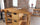 Carpenter's workbench for shop furnishing or kitchen island INDUSTRIAL style solid wood 4 drawers vice 180x80xh100 cm