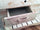 Carpenter's workbench for kitchen island furniture in mixed style INDUSTRIAL white solid wood SHABBY 190x70xh80 cm