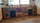 Mobile Credenza Madia soggiorno stile INDUSTRIAL legno massello con cassetti e porte scorrevoli su rotaie 300x50xh90 cm